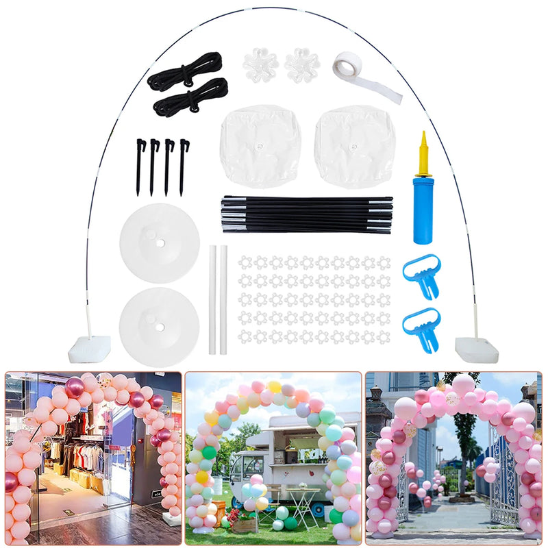 Kit Arche de Ballons Semi-Circulaire 300 × 270 cm, vue d'ensemble