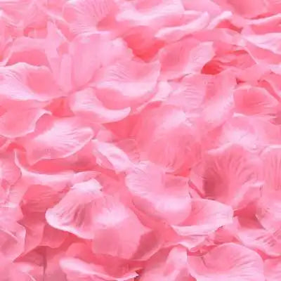 Pétales de Rose Artificielles Multicolores, coloris rose