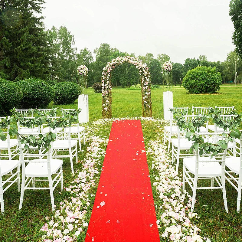 Tapis Rouge d'Allée de Mariage, 100 à 150 cm, 3 à 12 m