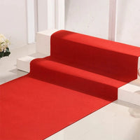 Tapis Rouge d'Allée de Mariage, 100 à 150 cm, 3 à 12 m