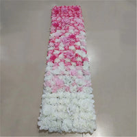 Mur de Fleurs Artificielles, Lot de 6 Panneaux 40 × 30 cm, 8 Coloris