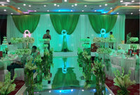 Tapis Miroir de Mariage pour Allée, coloris vert