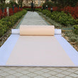 Tapis d'Allée de Mariage Champagne ou Blanc, 100 à 150 cm, 3 à 10 m