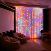 Rideau Lumineux LED 3 m de Large avec Télécommande, vue complémentaire 5