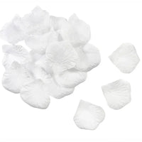 Pétales de Rose Artificiels Blancs en Tissu, vue complémentaire 4