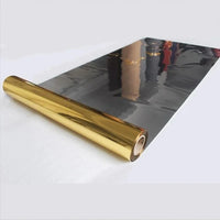 Tapis Miroir d'Allée de Mariage Argenté, Doré ou Blanc, coloris doré