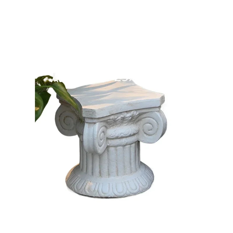 Colonne Romaine Décorative, Piédestal pour Fleurs de Mariage, 18 ou 26 cm