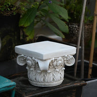 Colonne Romaine Décorative, Piédestal pour Fleurs de Mariage, 18 ou 26 cm