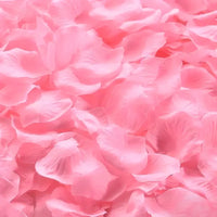 Pétales de Rose Artificielles de Mariage, 100 à 2000 Pétales, coloris rose