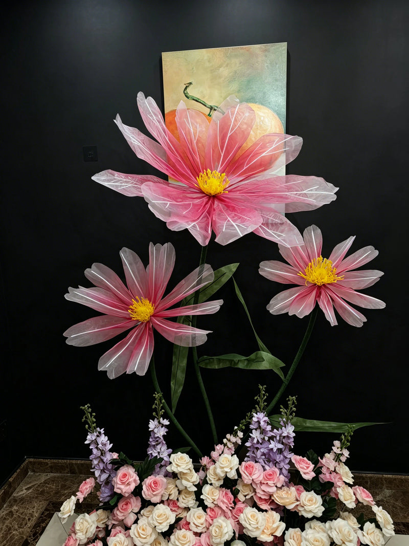 Décoration d'Allée de Mariage, vue d'ensemble