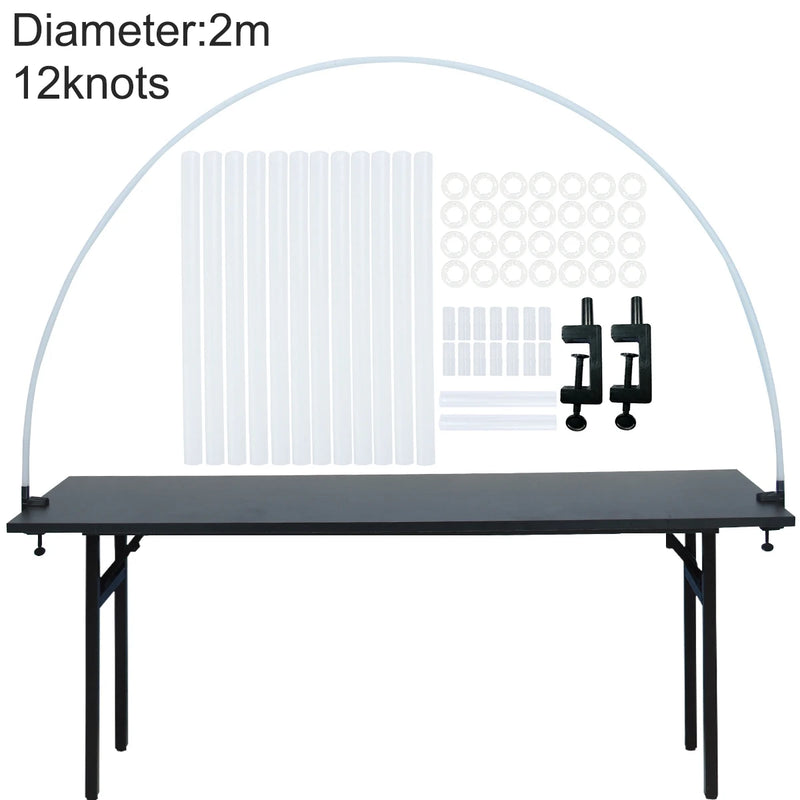 Arche Ballon Réglable, Kit Géant ou Arche de Table, à la Pièce, arche de table en PVC de 2 m de diamètre