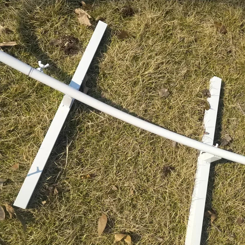 Arche de Mariage Ronde en Fer, Deux Pieds ou Base Rectangulaire, 100 à 250 cm