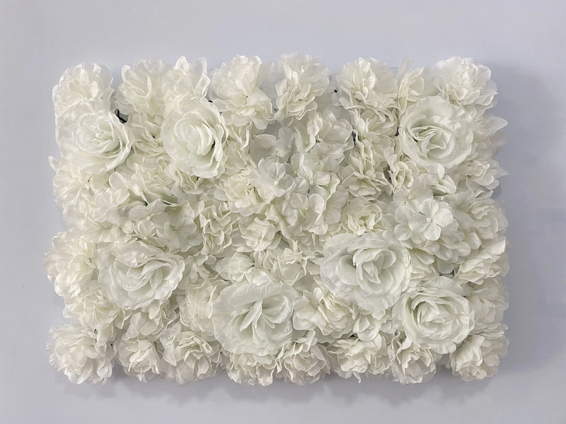 Mur de Fleurs Artificielles, Panneau 40 × 60 cm à l'Unité, 28 Coloris