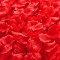 Pétales de Rose Artificiels, coloris rouge