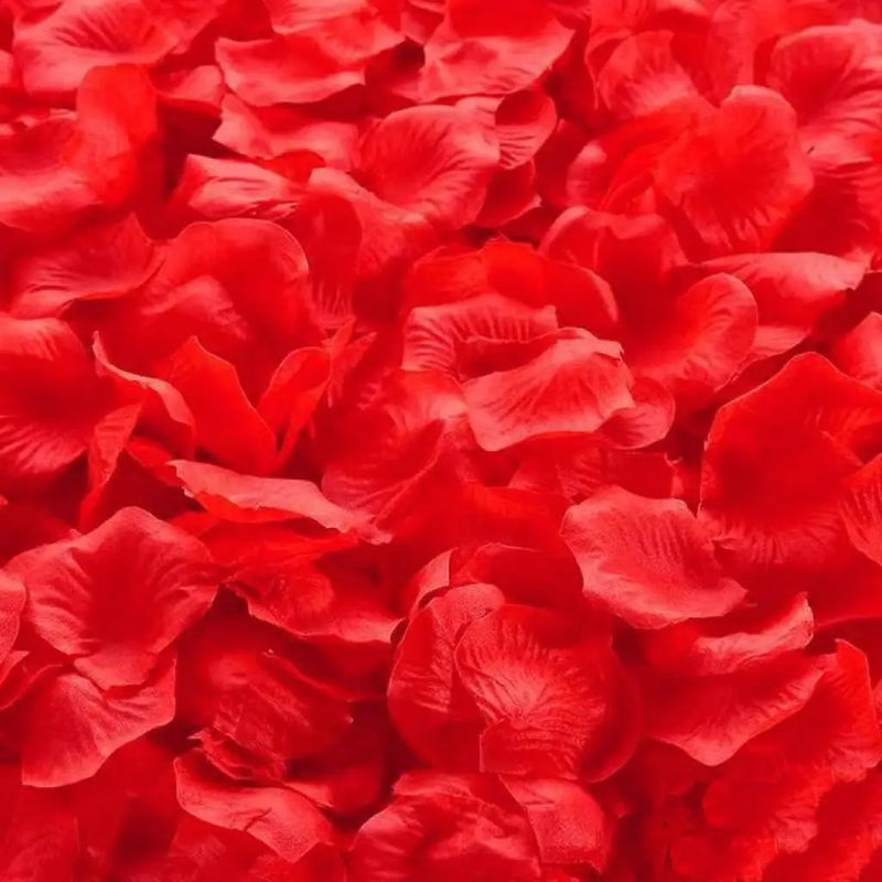 Pétales de Rose Artificiels, coloris rouge