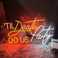 Néon Mariage « 'Til Death Do Us Party », vue complémentaire 3