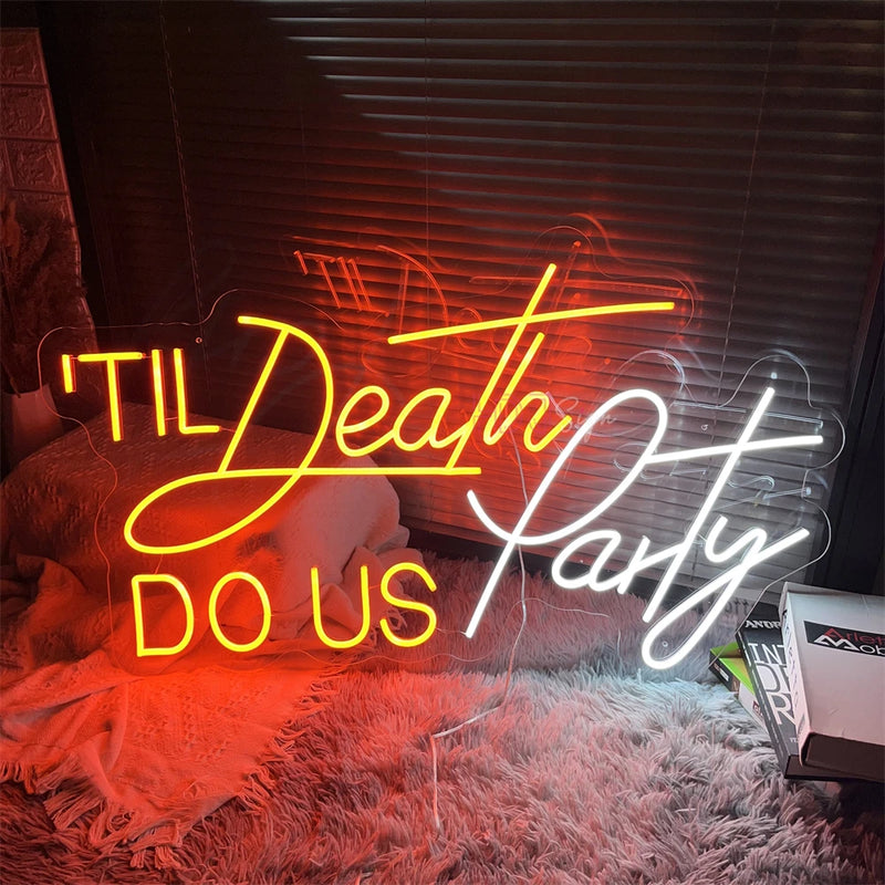 Néon Mariage « 'Til Death Do Us Party », vue complémentaire 3