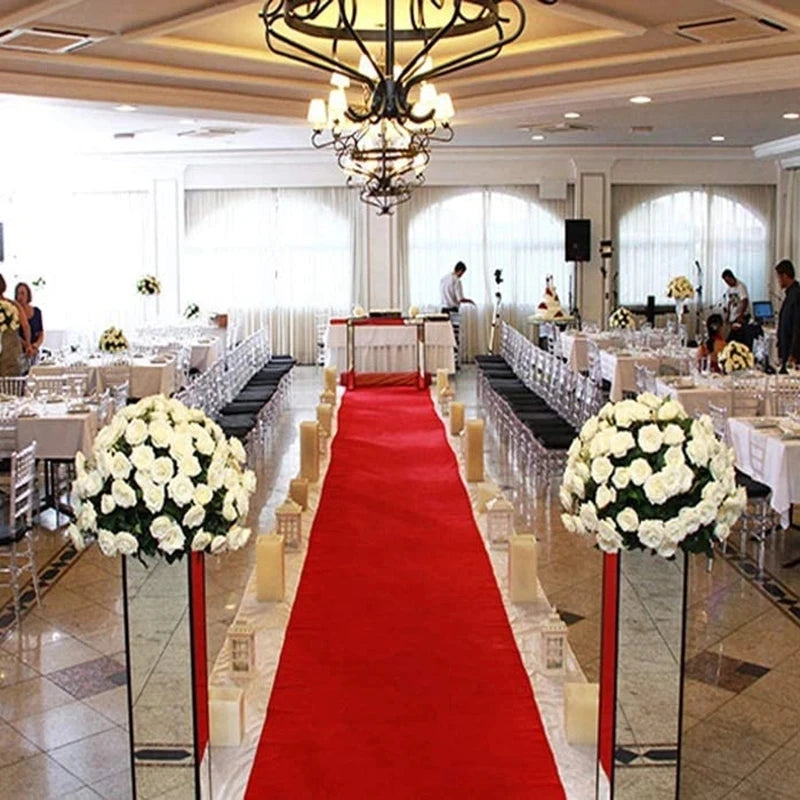 Tapis Rouge de Cérémonie Mariage, Épaisseur 1 mm, 1 à 15 m, vue d'ensemble