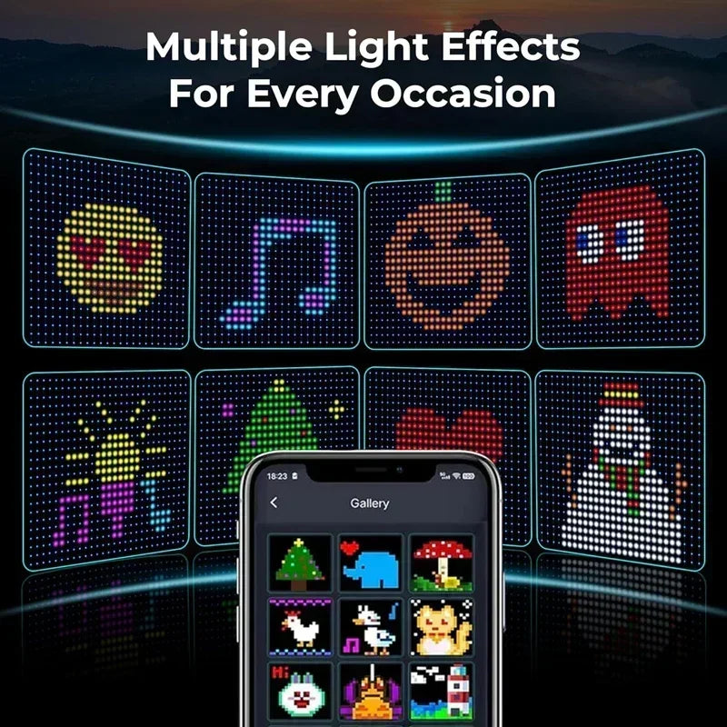 Rideau Lumineux Connecté 400 LED, Application et Télécommande, vue complémentaire 4