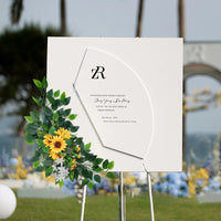Arc Fleuri pour Arche de Mariage, Roses et Eucalyptus, vue complémentaire 5