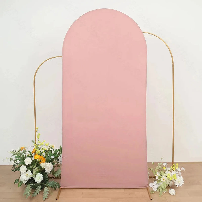 Housse d'Arche de Mariage Bicolore Double Face, 24 Coloris, 200 × 100 cm