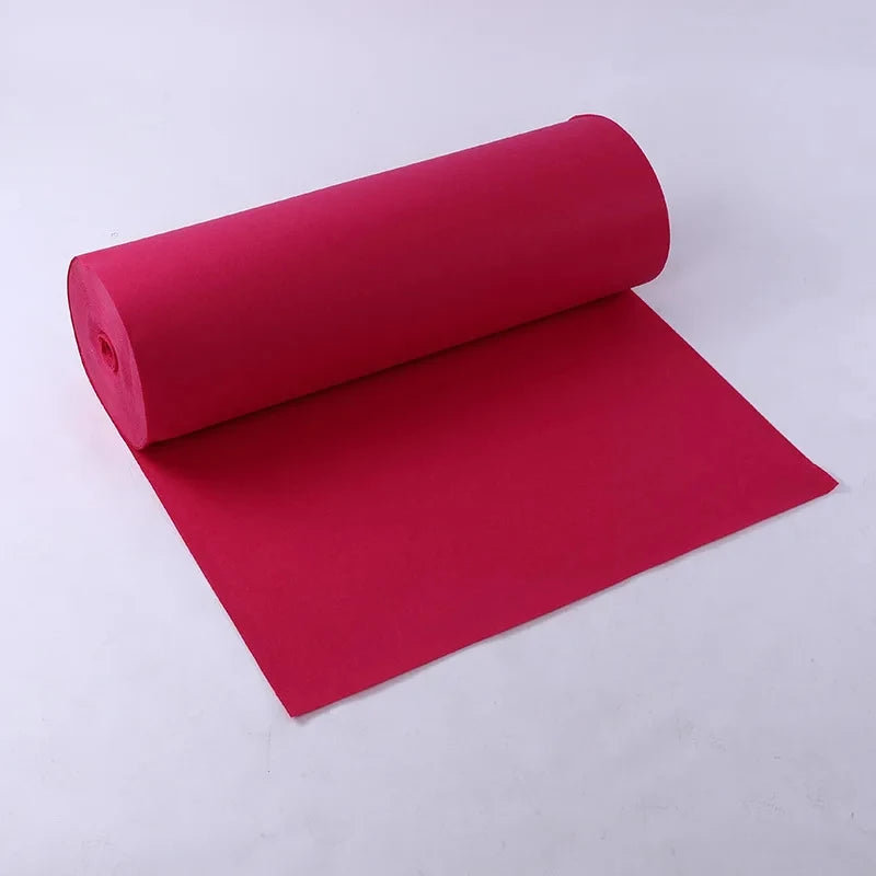 Tapis d'Allée de Mariage Uni, 7 Coloris, 3 à 12 m