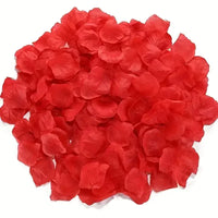 Pétales de Rose Artificiels, coloris rouge vif
