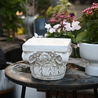 Colonne Romaine Décorative, Piédestal pour Fleurs de Mariage, 18 ou 26 cm