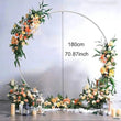 Anneau Rond pour Arche de Ballons, Plastique Blanc, 60, 100 ou 180 cm