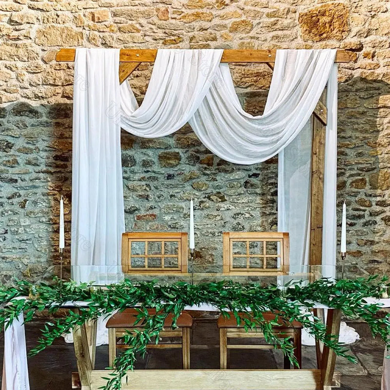 Voilage pour Arche de Mariage de 71 × 579 cm, vue complémentaire 6