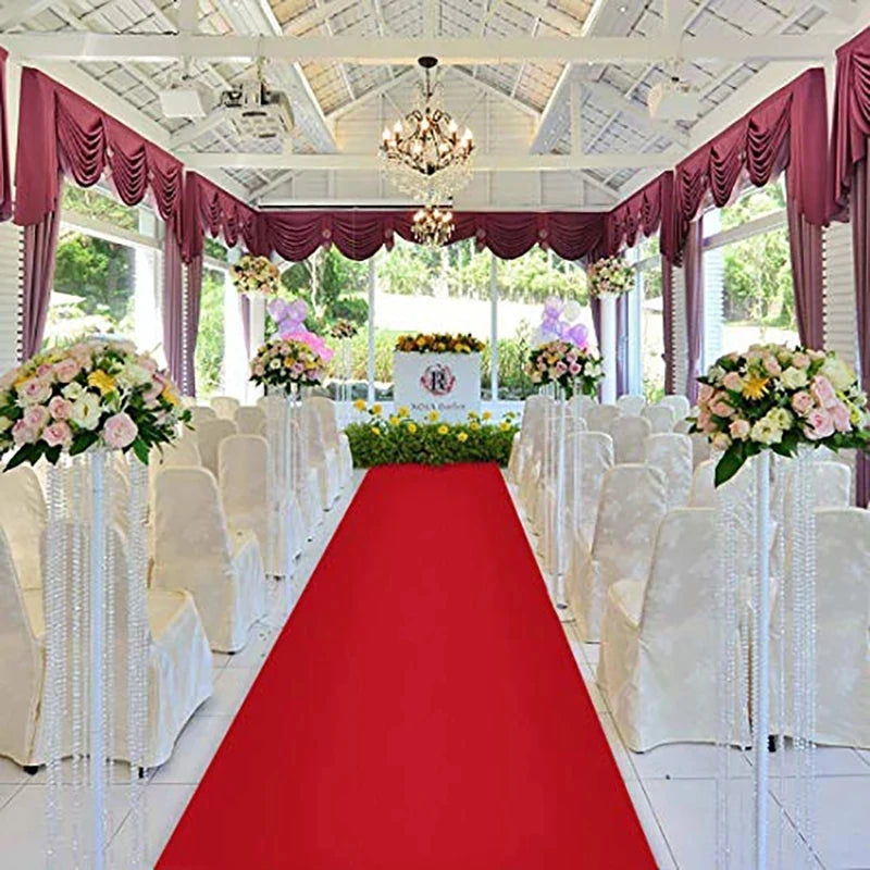 Tapis Rouge de Cérémonie Mariage, Épaisseur 1 mm, 1 à 15 m, vue complémentaire 3
