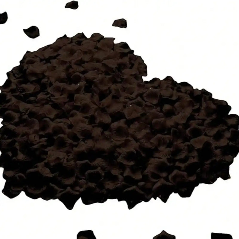 Pétales de Rose Noirs Artificiels, vue complémentaire 6