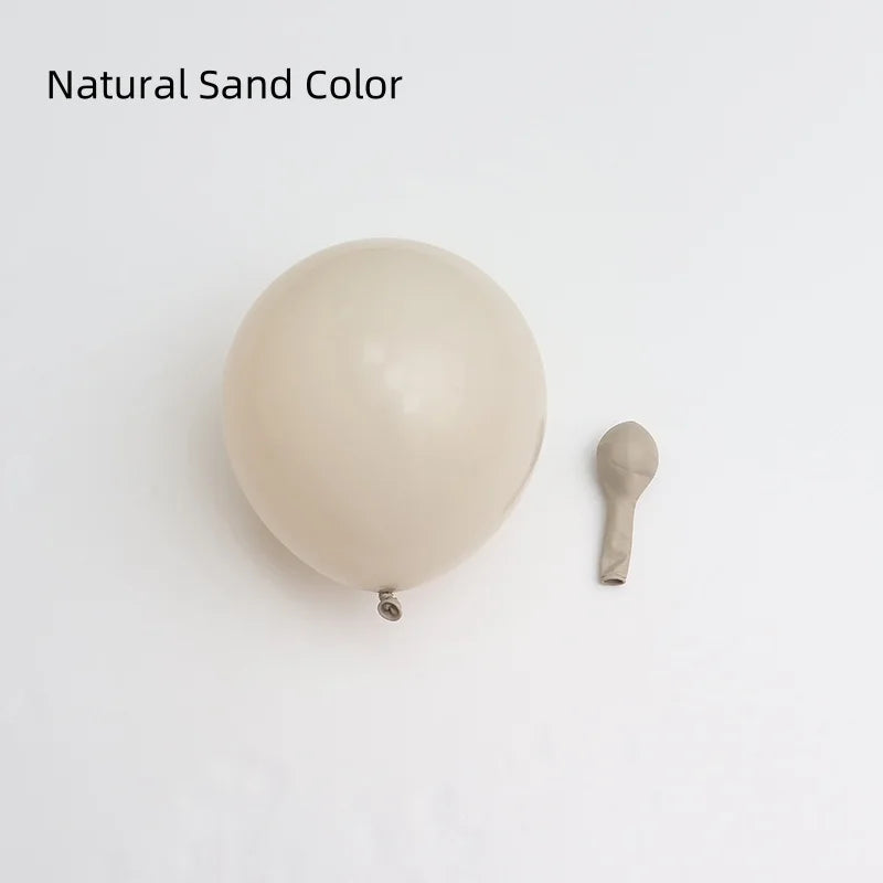 Kit Arche de Ballons Blanc Mat, Sable et Brun Fumé, vue complémentaire 4