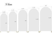 Housse d'Arche de Mariage Double Face Épaisse avec Zip, 7 Coloris, 5 Tailles