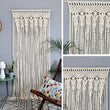 Rideau en Macramé Bohème pour Porte et Fond de Mariage, 6 Tailles de 90 à 130 cm