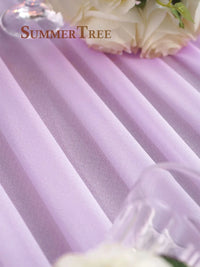 Voilage pour Arche de Mariage en 20 Coloris, coloris lilas