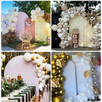 Housse d'Arche de Mariage Double Face Épaisse avec Zip, 7 Coloris, 5 Tailles