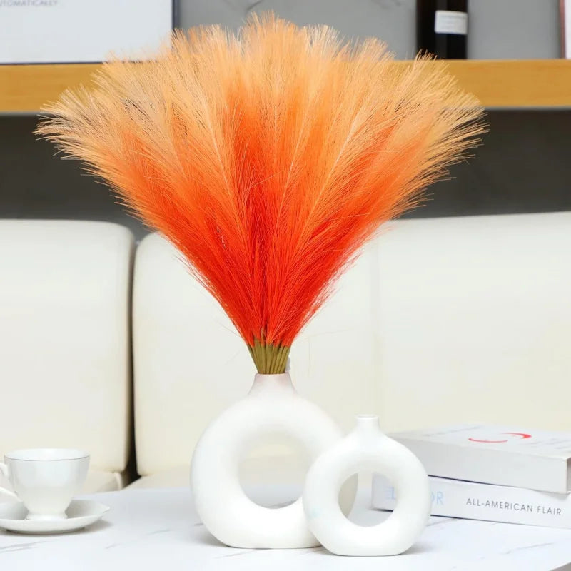 Pampa Artificielle Dégradé Orange, vue d'ensemble
