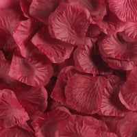 Pétales de Rose Artificiels, coloris bordeaux