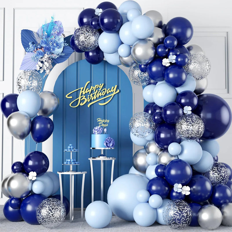 Kit Guirlande Arche de Ballons Bleu, vue complémentaire 5