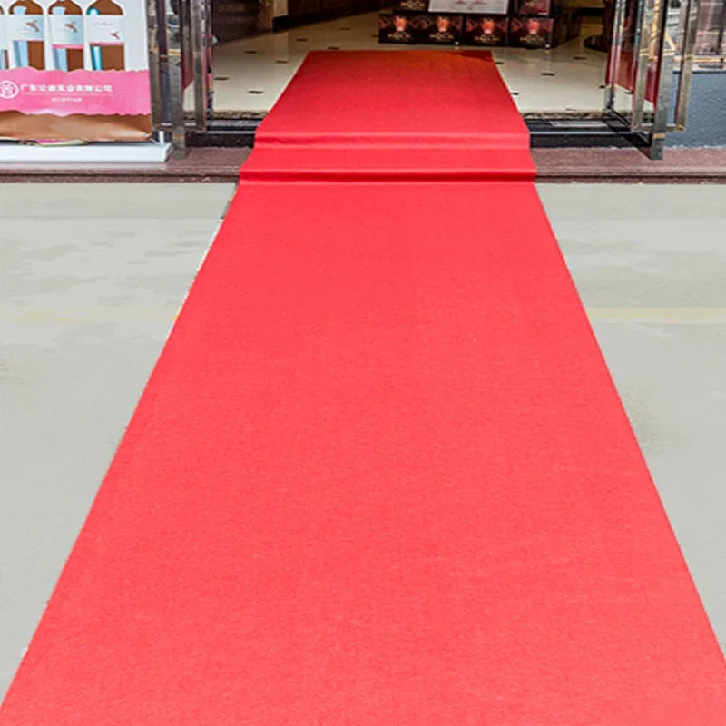 Tapis d'Allée de Mariage Uni, 7 Coloris, 3 à 12 m