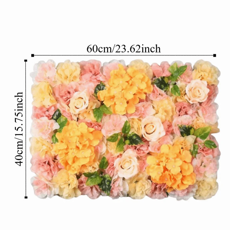 Mur de Fleurs Artificielles, Panneau 60 × 40 cm, vue complémentaire 5