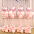 Support de Ballons sur Pied, Colonne ou Cercle, 1 ou 2 Pièces
