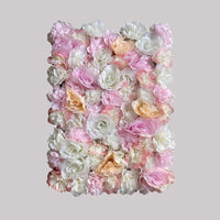 Mur de Fleurs Artificielles, Panneau 40 × 60 cm à l'Unité, 28 Coloris