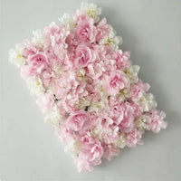Mur de Fleurs Artificielles, Panneau Haute Densité 60 × 40 cm, 22 Coloris