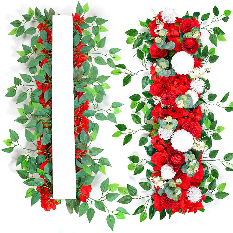 Fleurs pour Arche de Mariage, Guirlande de Roses 100 cm, vue complémentaire 4
