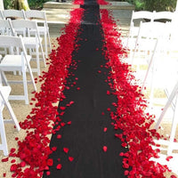 Tapis d'Allée de Mariage Noir, Largeur 100 cm, vue complémentaire 5