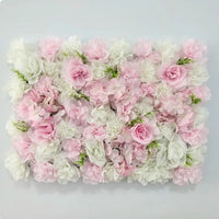 Mur de Fleurs Artificielles, Panneau Haute Densité 60 × 40 cm, 22 Coloris