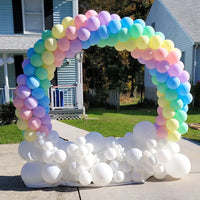 Anneau Rond pour Arche de Ballons, Plastique Blanc, vue complémentaire 3