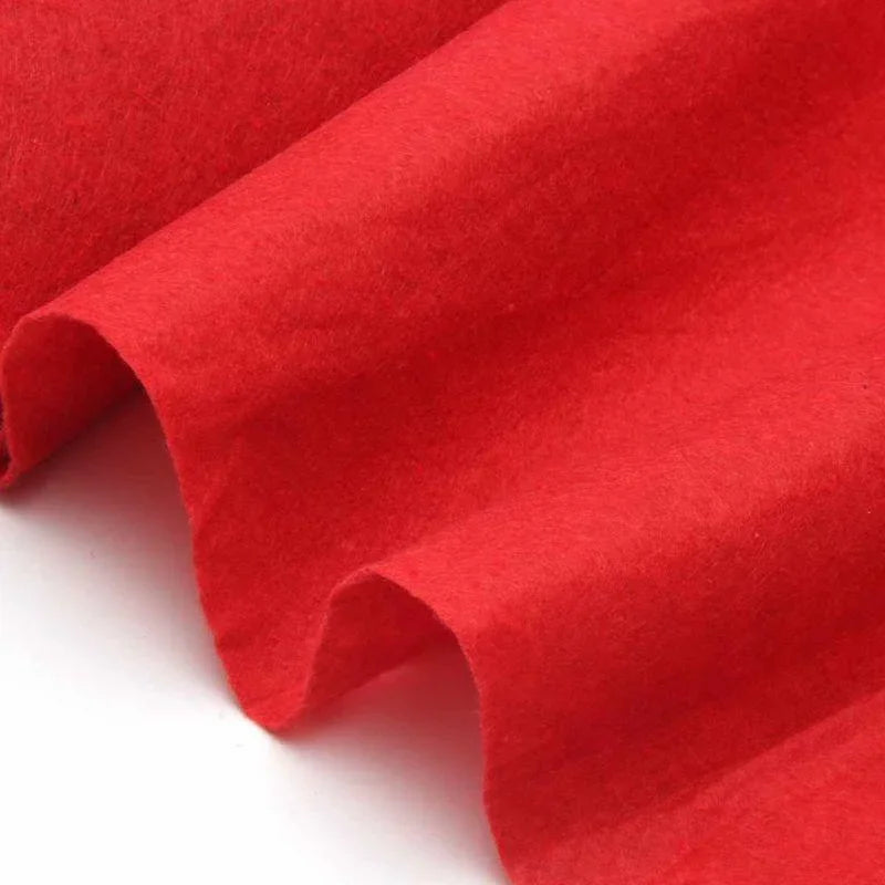 Tapis d'Allée de Mariage Rouge, Bleu ou Vert, 5 à 15 m de Long, coloris rouge